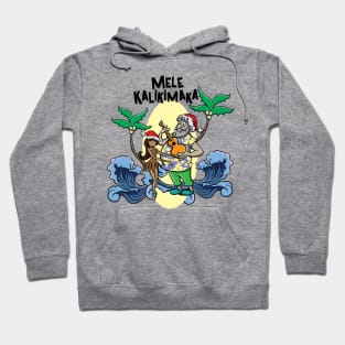 Mele Kalikimaka Haka Dance Maori Christmas Hawaii Xmas Gift Hoodie